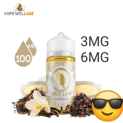 عصير إلكتروني بنكهة أوراق الذهب - Acapulco-vapewelluae.com