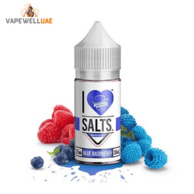 I love Salt vape juice -Blue Raspberry- vapewelluae.com
