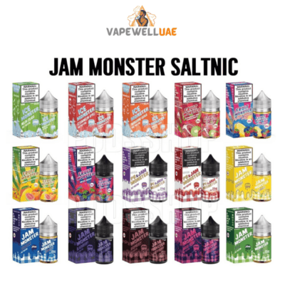 JAM MONSTER vape juice Logo vapewelluae.com