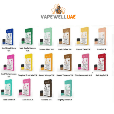 MYLÉ V4 Pods Logo vapewelluae.com
