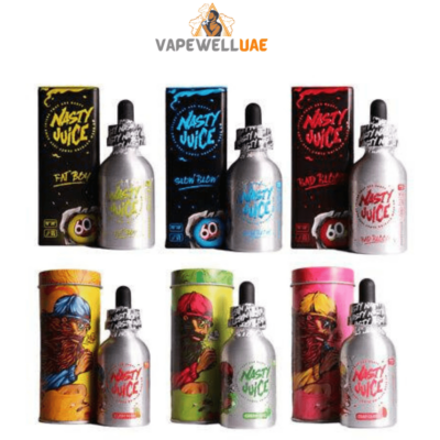 Nasty juice logo vapewelluae.com