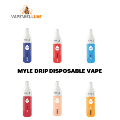 Myle Drip 2500 Puffs Disposable Vape Logo vapewelluae.com