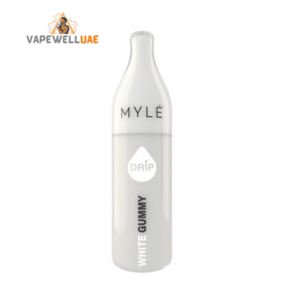 Myle Drip 2500 Puffs Disposable Vape White Gummy vapewelluae.com