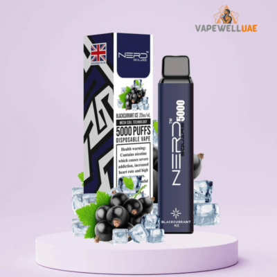 NERD square 5000 puffs blackcurrant ice