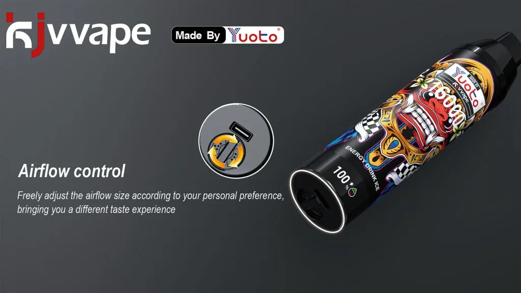 Yuoto KJV Devil 16000 Puffs - Airflow Control