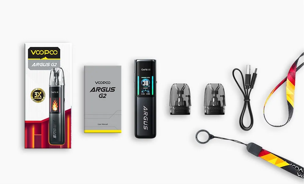VOOPOO Argus G2 Pod Kit package