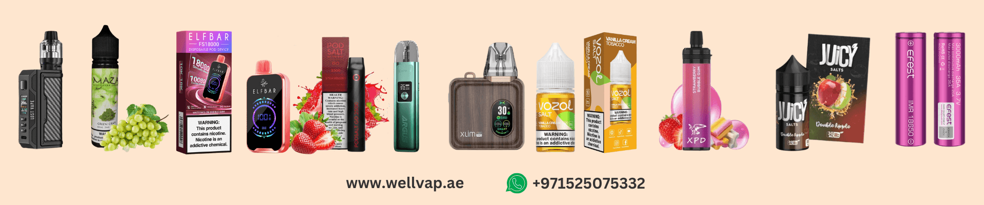 wellvape product banner