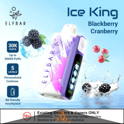 ELF BAR Ice King - Blackberry Cranberry